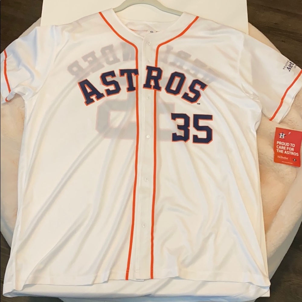 MLB Houston Astros jersey #35